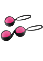 Set de boules de Geisha noires roses à billes amovibles