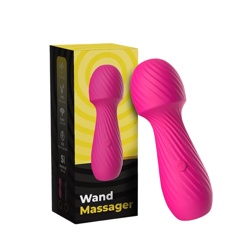 Vibromasseur Wand Massage Rose puissant – USK-W03PNK