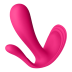 3 en 1 Vibromasseurs et stimulateur clitoridien rose connecté Top Secret + Satisfyer