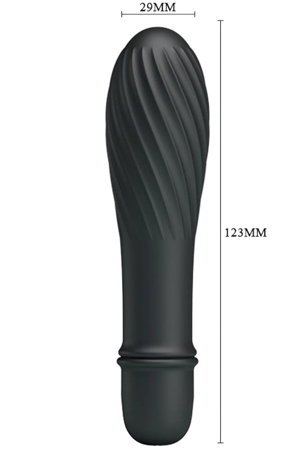 Vibromasseur waterproof Noir