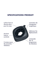 Masturbateur vibrant noir Ring Strocker Satisfyer