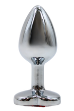 Plug bijou coeur en aluminium bijou rouge Small LOVELY