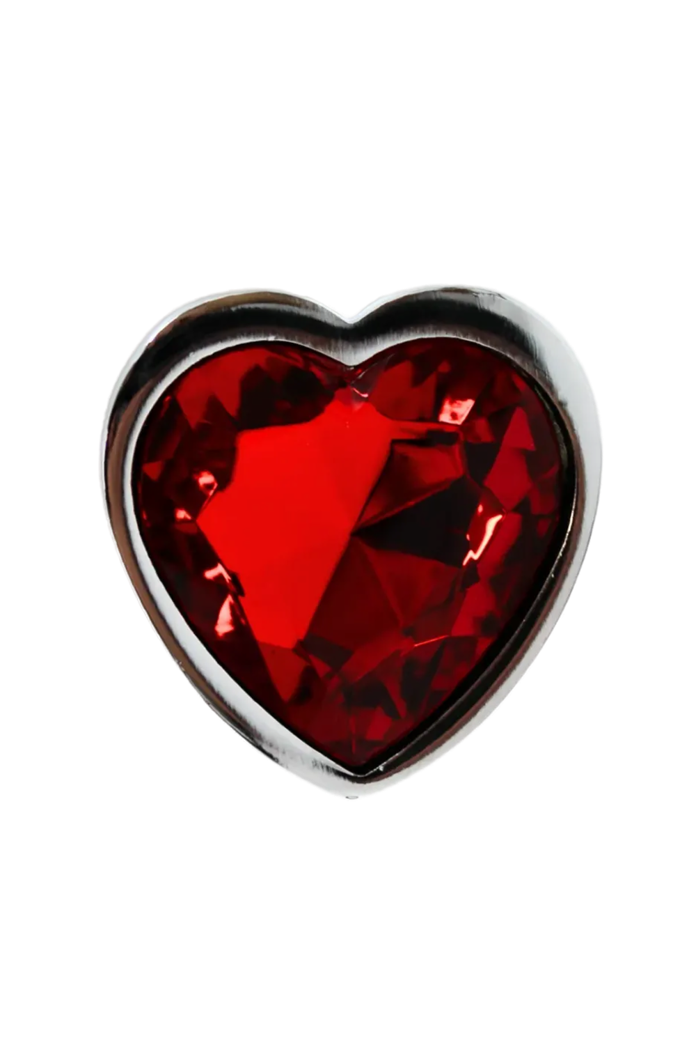 Plug bijou coeur en aluminium bijou rouge Small LOVELY