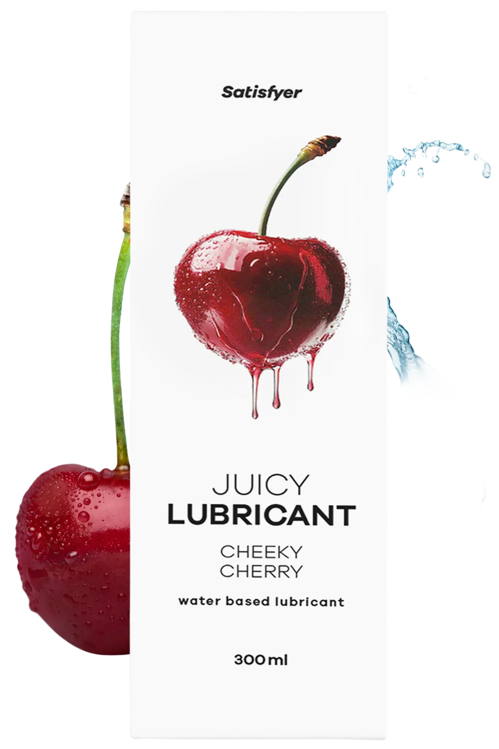 Lubrifiant à base d'eau Cerise coquine 300 ml Satisfyer